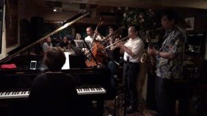 本多一光(Tp) Sextet 御子柴秋彦(Ts,Fl)大友(Tb)野口(P)萬造寺剛志(B)秋田晃(D) Session ※S